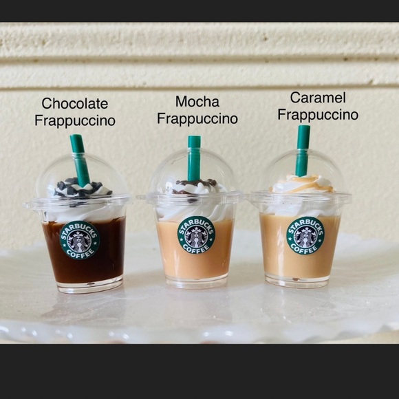 Starbucks Inspired Tumbler Keychain Handmade New - Picture 7 of 12